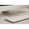 Klawiatura CHERRY KC 6000C FOR MAC uniwersalna USB QWERTZ niemiecka srebrna