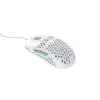 XTRFY M42 symetryczna mysz gamingowa — sensor optyczny, 16 000 DPI, USB Type-A, biała, RGB