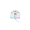 XTRFY M42 symetryczna mysz gamingowa — sensor optyczny, 16 000 DPI, USB Type-A, biała, RGB