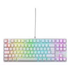 Klawiatura gamingowa CHERRY K4V2 TKL USB QWERTZ niemiecka biała RGB LED
