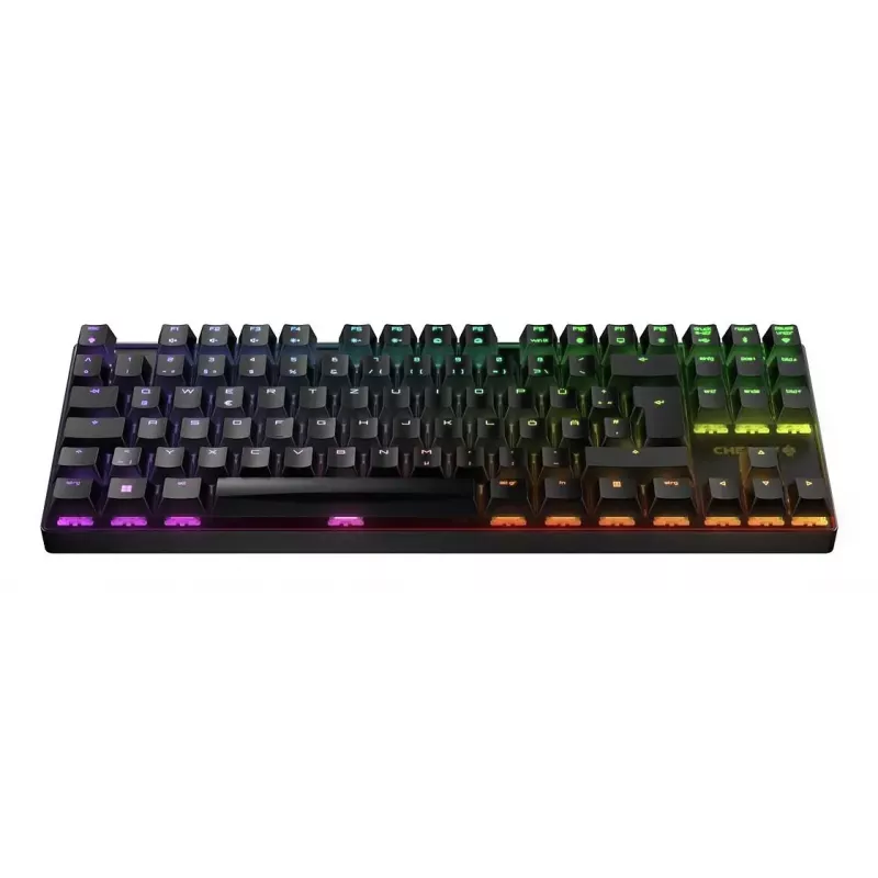 CHERRY MX 8.2 TKL Wireless RGB klawiatura gamingowa USB + RF Wireless + Bluetooth QWERTZ Czarny