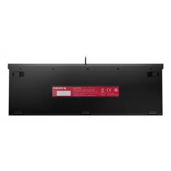 Klawiatura gamingowa CHERRY MX 2.0S USB QWERTZ niemiecka czarna mechaniczna RGB