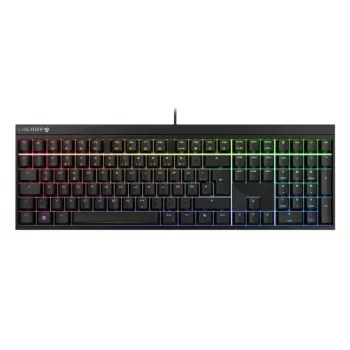 Klawiatura gamingowa CHERRY MX 2.0S USB QWERTZ niemiecka czarna mechaniczna RGB