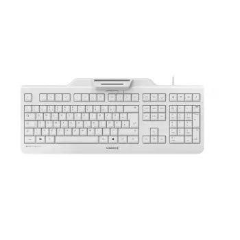 Klawiatura CHERRY JK-A0400CH-0 biurowa USB QWERTZ szwajcarska szara