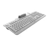Klawiatura CHERRY JK-A0400CH-0 biurowa USB QWERTZ szwajcarska szara