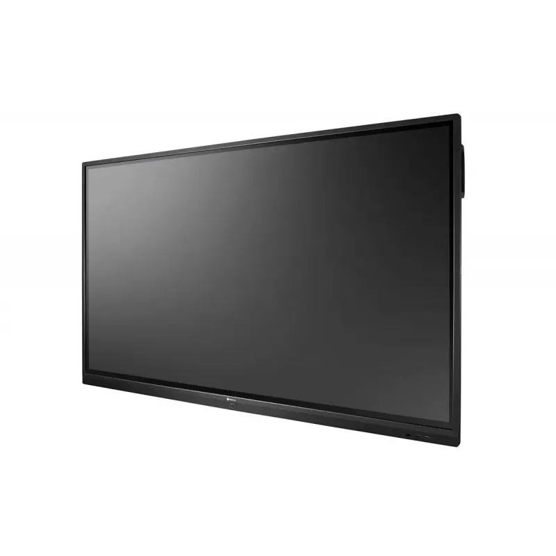 AG Neovo IFP-7502 Interaktywny płaski panel 189.2 cm (74.5 cala) LCD Wi-Fi 350 cd/m² 4K Ultra HD Czarny Ekran dotykowy Wbudowany procesor Android 8.0