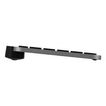 Logitech MX Keys S for Mac klawiatura bezprzewodowa Bluetooth QWERTY aluminiowa czarna
