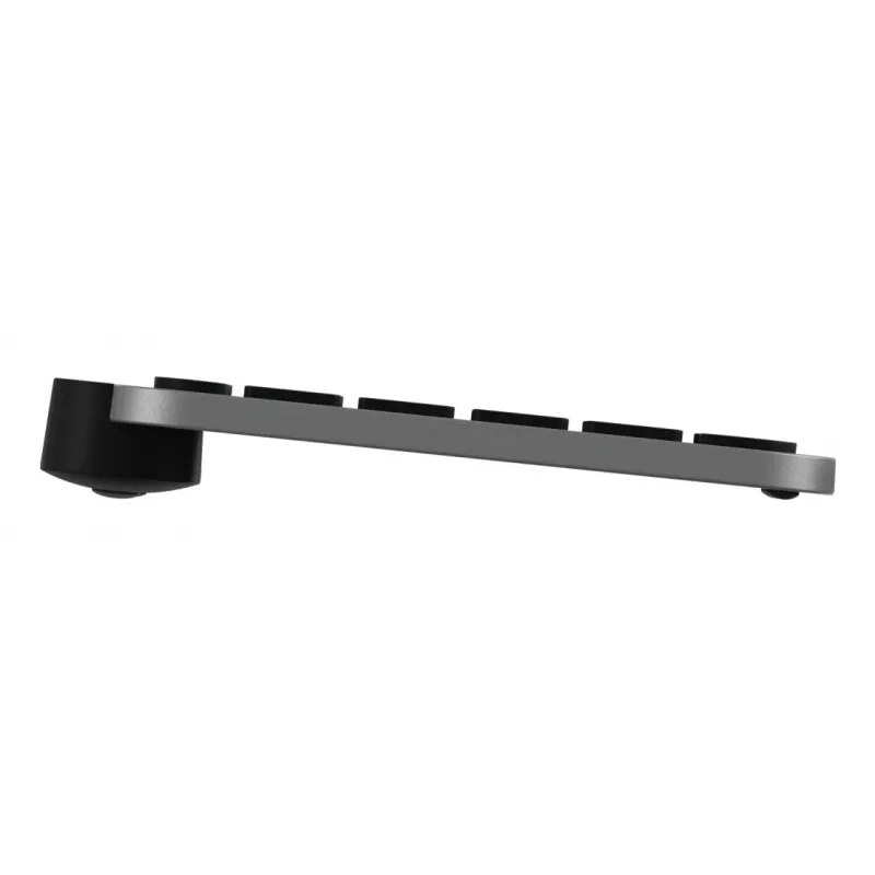 Logitech MX Keys S for Mac klawiatura bezprzewodowa Bluetooth QWERTY aluminiowa czarna