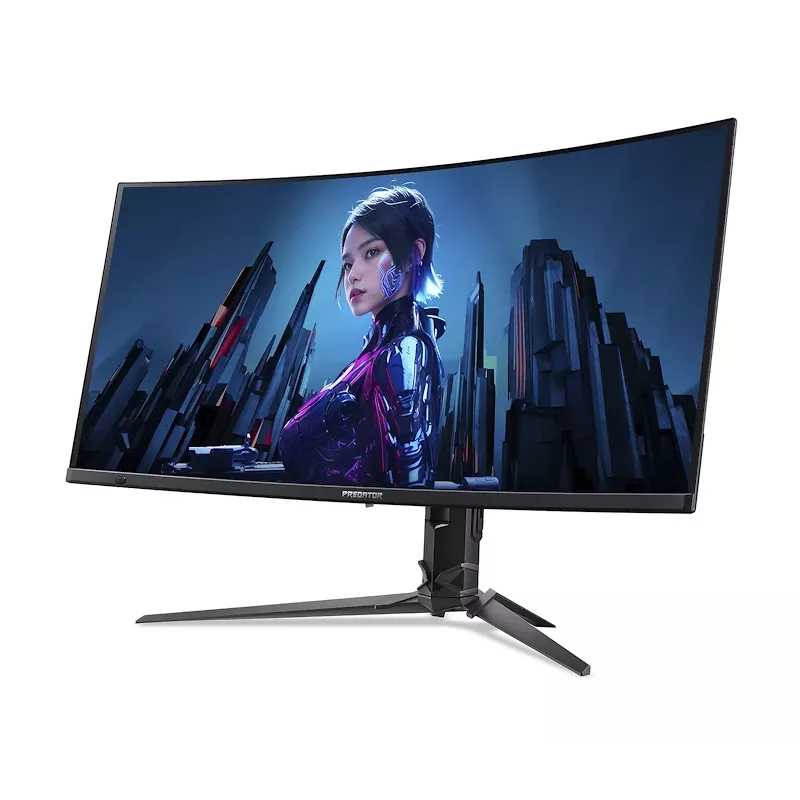 Acer Predator X34 X5bmiiphuzx 34-calowy zakrzywiony monitor UWQHD QD-OLED, 3440x1440, 240 Hz