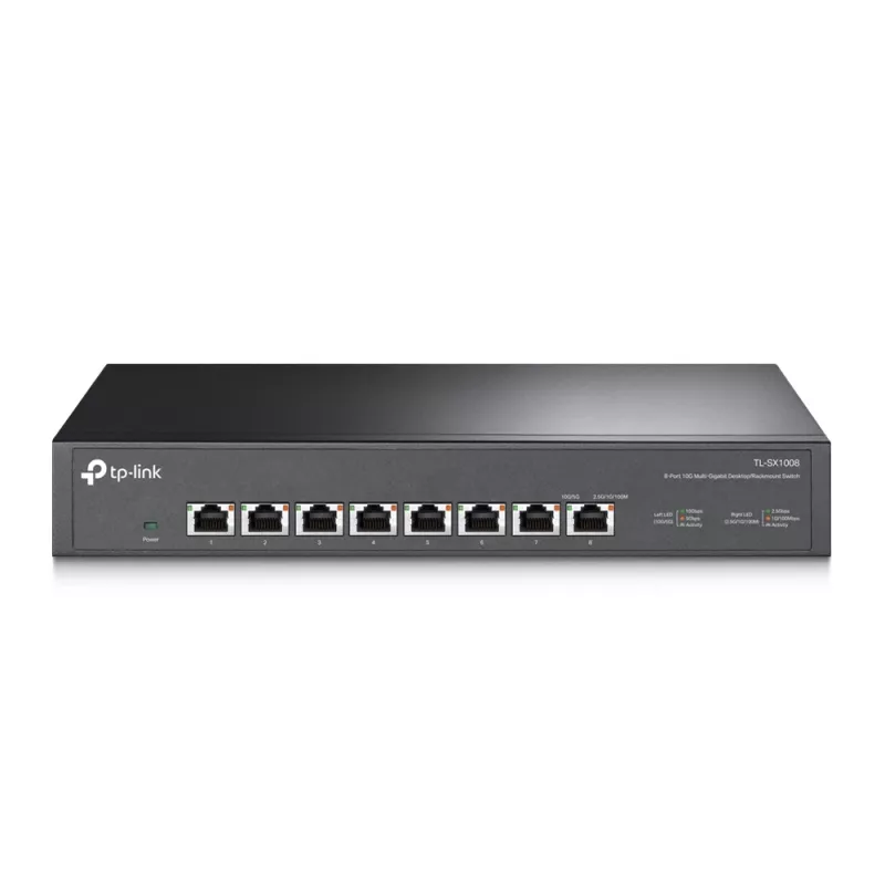 Przełącznik niezarządzalny TP-Link TL-SX1008 8-portowy 10G Desktop/Rackmount