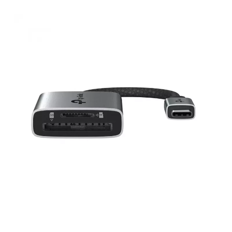 Czytnik kart TP-Link UA440C USB 3.2 Gen 1 (3.1 Gen 1) Type-C Szary