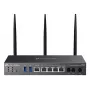 TP-Link Omada AX3000 router bezprzewodowy Gigabit Ethernet Dwupasmowy (2,4 GHz / 5 GHz) Czarny