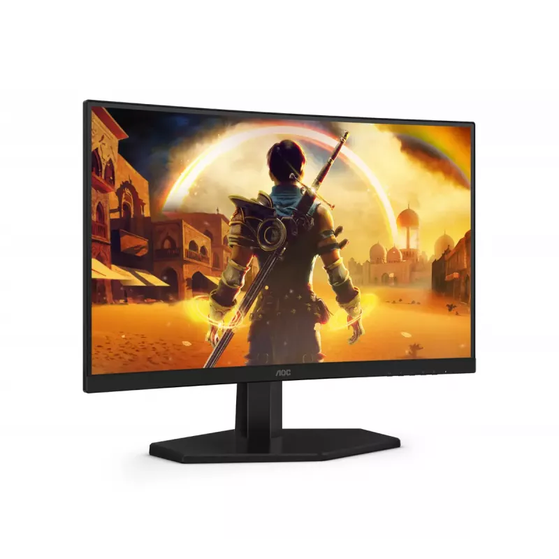 Monitor komputerowy AOC G4 C24G42E 59,9 cm (23,6 cala) 1920 x 1080 pikseli Full HD LED Czarny, Czerwony