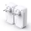 TP-Link TL-PA8033P KIT adapter sieciowy PowerLine 1300 Mbit/s Ethernet LAN Biały 2 szt.