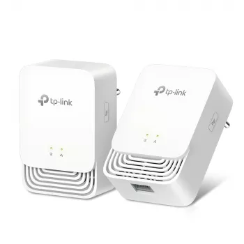 TP-Link G.hn1200 Powerline Kit, 607 Mbit/s, Gigabit Ethernet, 10,100,1000 Mbit/s, HomePlug AV2, 300 m, biały