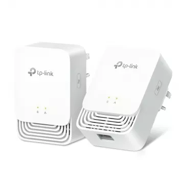 TP-Link G.hn1200 Powerline Kit, 607 Mbit/s, Gigabit Ethernet, 10,100,1000 Mbit/s, HomePlug AV2, 300 m, biały