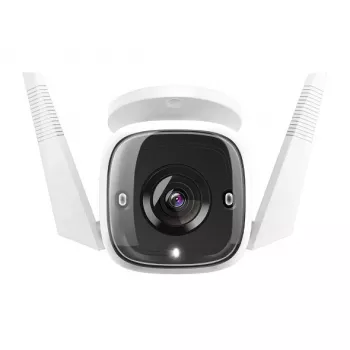 TP-Link Tapo Outdoor Security Wi-Fi Camera, kamera bezpieczeństwa IP, zewnętrzna, przewodowa i bezprzewodowa, Amazon Alexa i Asystent Google, CE, sufitowa/ścienna