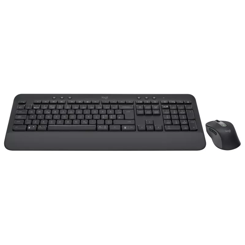 LOGITECH Signature Mk650 Combo For Business - Grafitowy - Qwerty Dansk/ Norsk/ Svenska/ Suomalainen