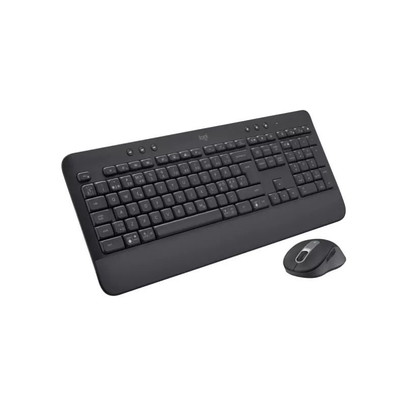 LOGITECH Signature Mk650 Combo For Business - Grafitowy - Qwerty Dansk/ Norsk/ Svenska/ Suomalainen