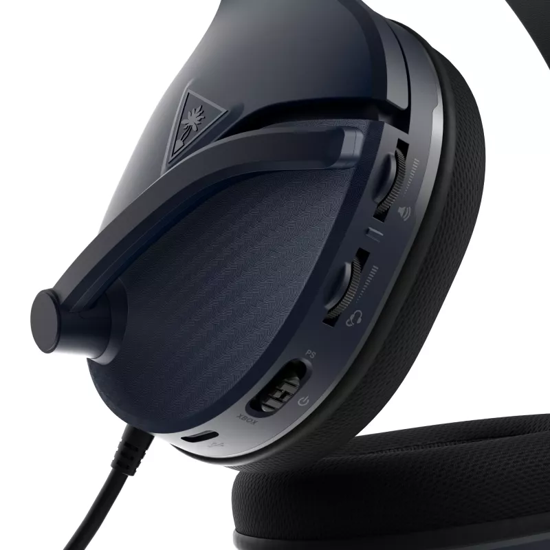 Turtle Beach Recon 200 Gen 2 Zestaw słuchawkowy Przewodowa Opaska na głowę Gaming Czarny, Granatowy