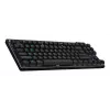 LOGITECH G Pro X TKL Lightspeed Klawiatura gamingowa - Bluetooth - czarna niemiecka - Qwertz - dotykowa