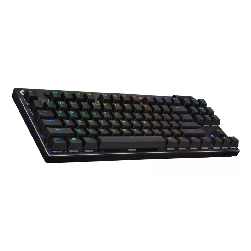 LOGITECH G Pro X TKL Lightspeed Klawiatura gamingowa - Bluetooth - czarna niemiecka - Qwertz - dotykowa