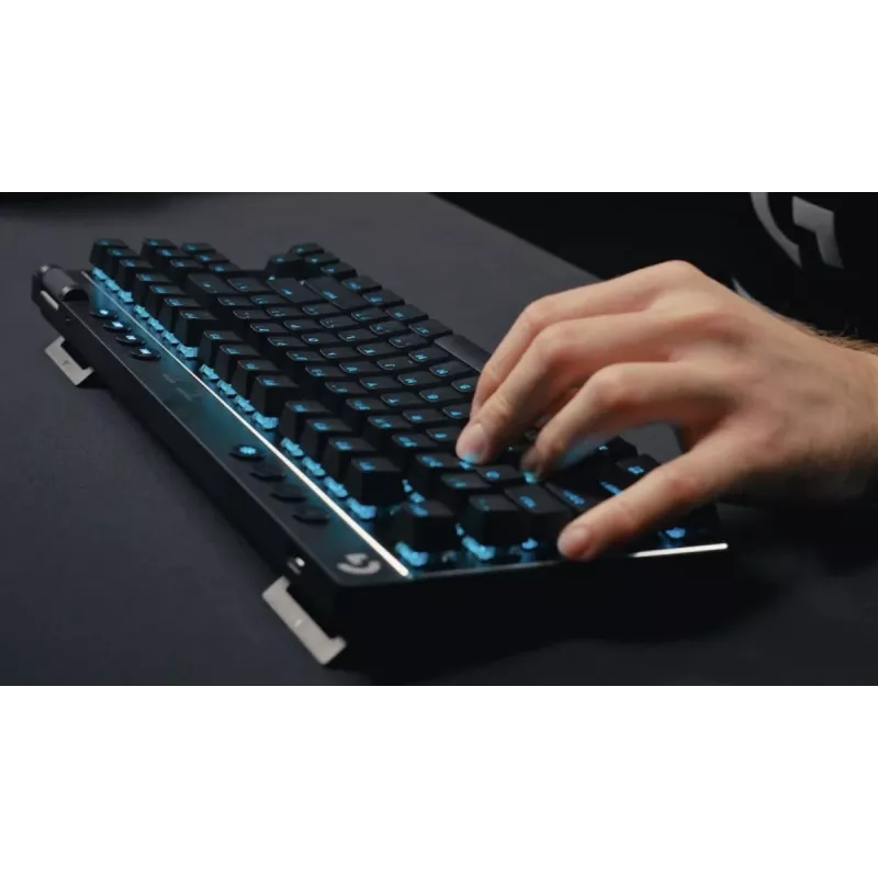 LOGITECH G Pro X TKL Lightspeed Klawiatura gamingowa - Bluetooth - czarna niemiecka - Qwertz - dotykowa