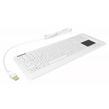 KeySonic KSK-6231 INEL (DE) biała klawiatura przemysłowa USB QWERTZ niemiecka
