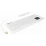 KeySonic KSK-6231 INEL (DE) biała klawiatura przemysłowa USB QWERTZ niemiecka