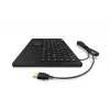 KeySonic KSK-3230IN (DE) klawiatura uniwersalna USB QWERTZ niemiecka czarna
