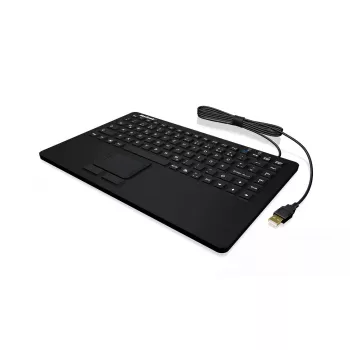 KeySonic KSK-3230IN (DE) klawiatura uniwersalna USB QWERTZ niemiecka czarna