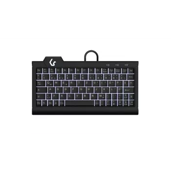 KeySonic KSK-3010ELC (DE) klawiatura Dom USB QWERTZ niemiecka Czarny