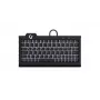 KeySonic KSK-3010ELC (DE) klawiatura Dom USB QWERTZ niemiecka Czarny