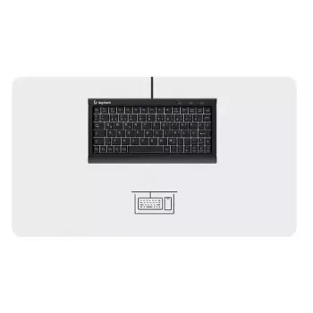 Klawiatura KeySonic KSK-3011ELC (DE) Dom USB QWERTZ Niemiecki Czarny