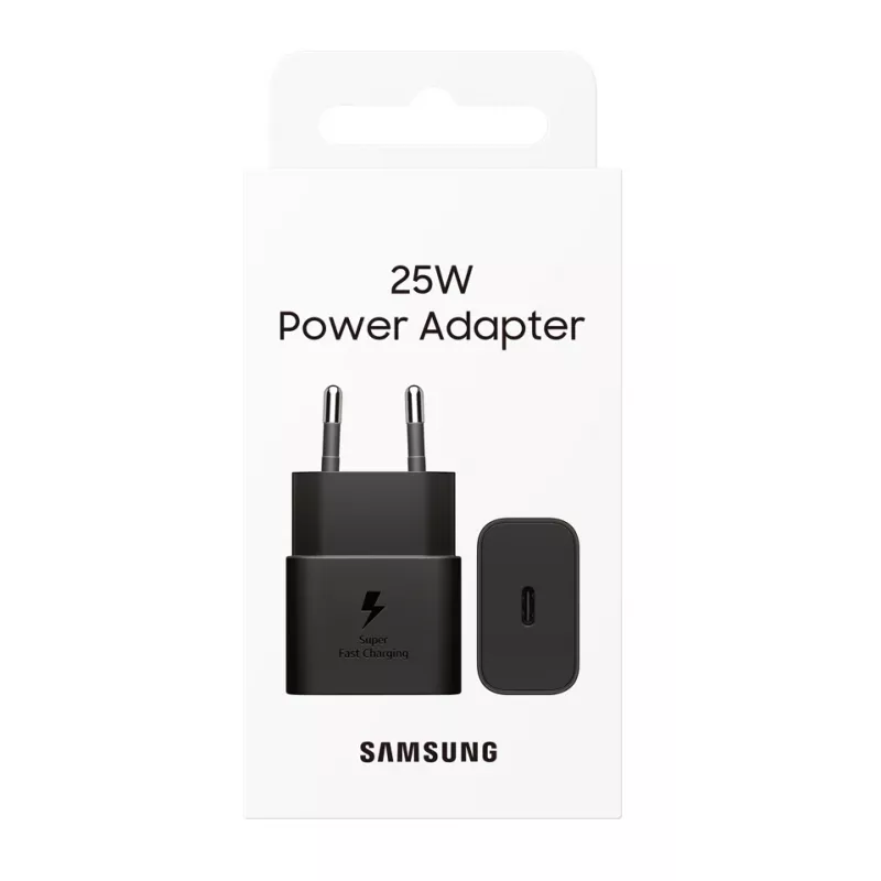 Samsung EP-T2510NBEGWW ładowarka do urządzeń mobilnych Uniwersalna Czarna USB Szybkie ładowanie Wewnętrzna