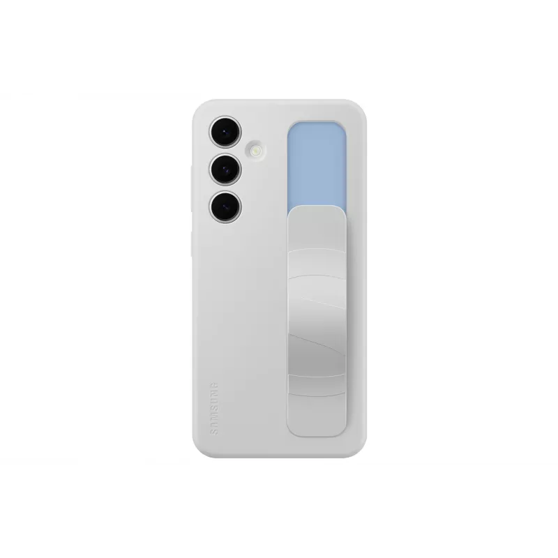 Cover Samsung Galaxy S24 FE Monochromatic szary with Desktop Stand