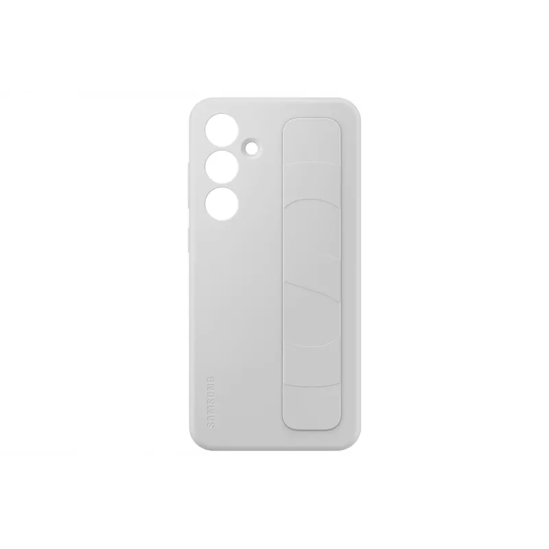 Cover Samsung Galaxy S24 FE Monochromatic szary with Desktop Stand