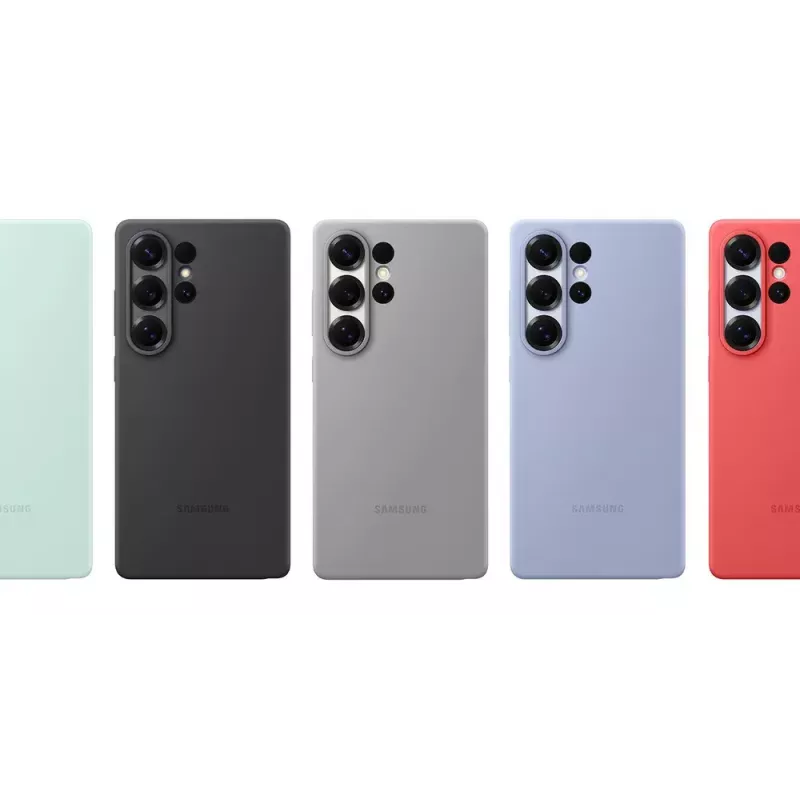 Samsung Silicone Case Cover Galaxy S25 Ultra Mint Colour