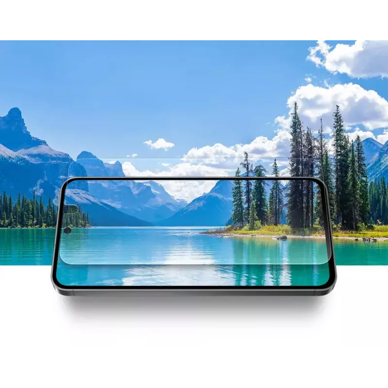 Samsung antyrefleksyjna folia ochronna na ekran dla S24 FE odporna na zarysowania przezroczysta 2 szt.