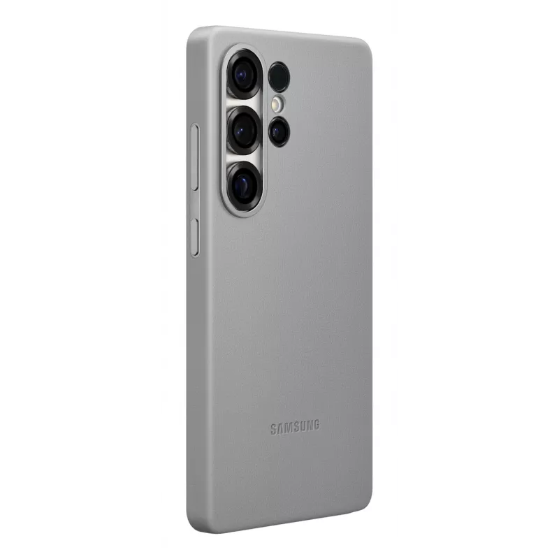 Samsung Kindsuit etui ze sztucznej skóry dla Galaxy S25, pokrowiec, Samsung, Galaxy S25 Ultra, 17,5 cm (6,9 cala), szary