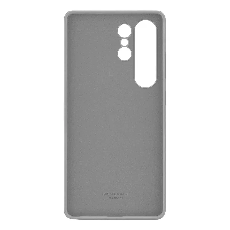 Samsung Kindsuit etui ze sztucznej skóry dla Galaxy S25, pokrowiec, Samsung, Galaxy S25 Ultra, 17,5 cm (6,9 cala), szary