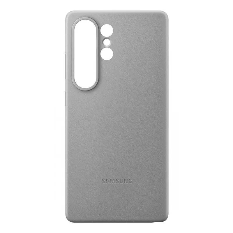 Samsung Kindsuit etui ze sztucznej skóry dla Galaxy S25, pokrowiec, Samsung, Galaxy S25 Ultra, 17,5 cm (6,9 cala), szary