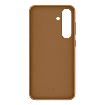 Faux Leather etui Samsung Galaxy S25+ Cover Brown 6.7 inch