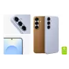 Faux Leather etui Samsung Galaxy S25+ Cover Brown 6.7 inch
