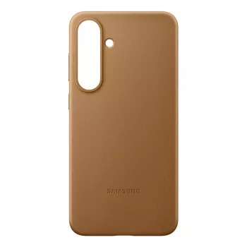 Faux Leather etui Samsung Galaxy S25+ Cover Brown 6.7 inch