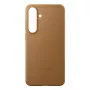 Faux Leather etui Samsung Galaxy S25+ Cover Brown 6.7 inch
