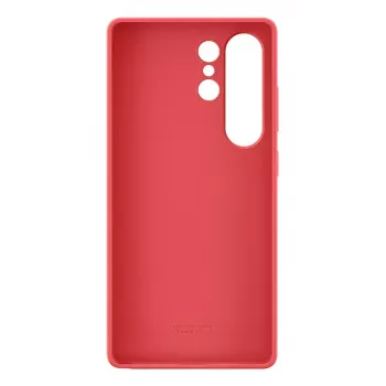 Cover Samsung Galaxy S25 Ultra Silicone Case czerwony Monochromatic