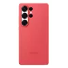 Cover Samsung Galaxy S25 Ultra Silicone Case czerwony Monochromatic