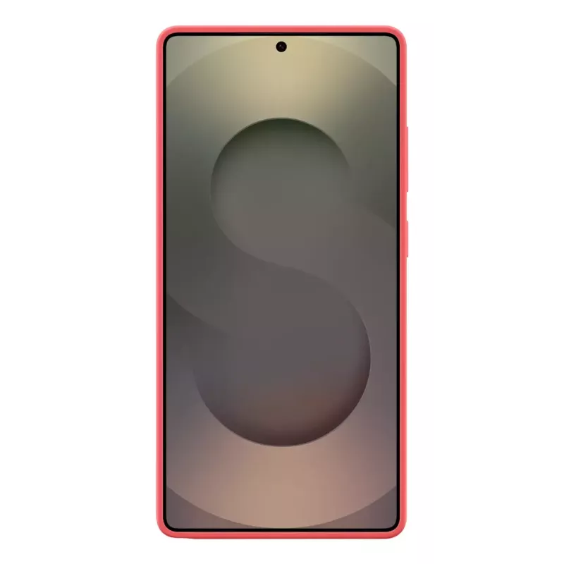 Cover Samsung Galaxy S25 Ultra Silicone Case czerwony Monochromatic