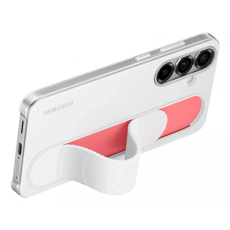 Samsung Standing Grip etui do Galaxy S25+, pokrowiec, Samsung, Galaxy S25+, 17 cm (6,7 cala), biały